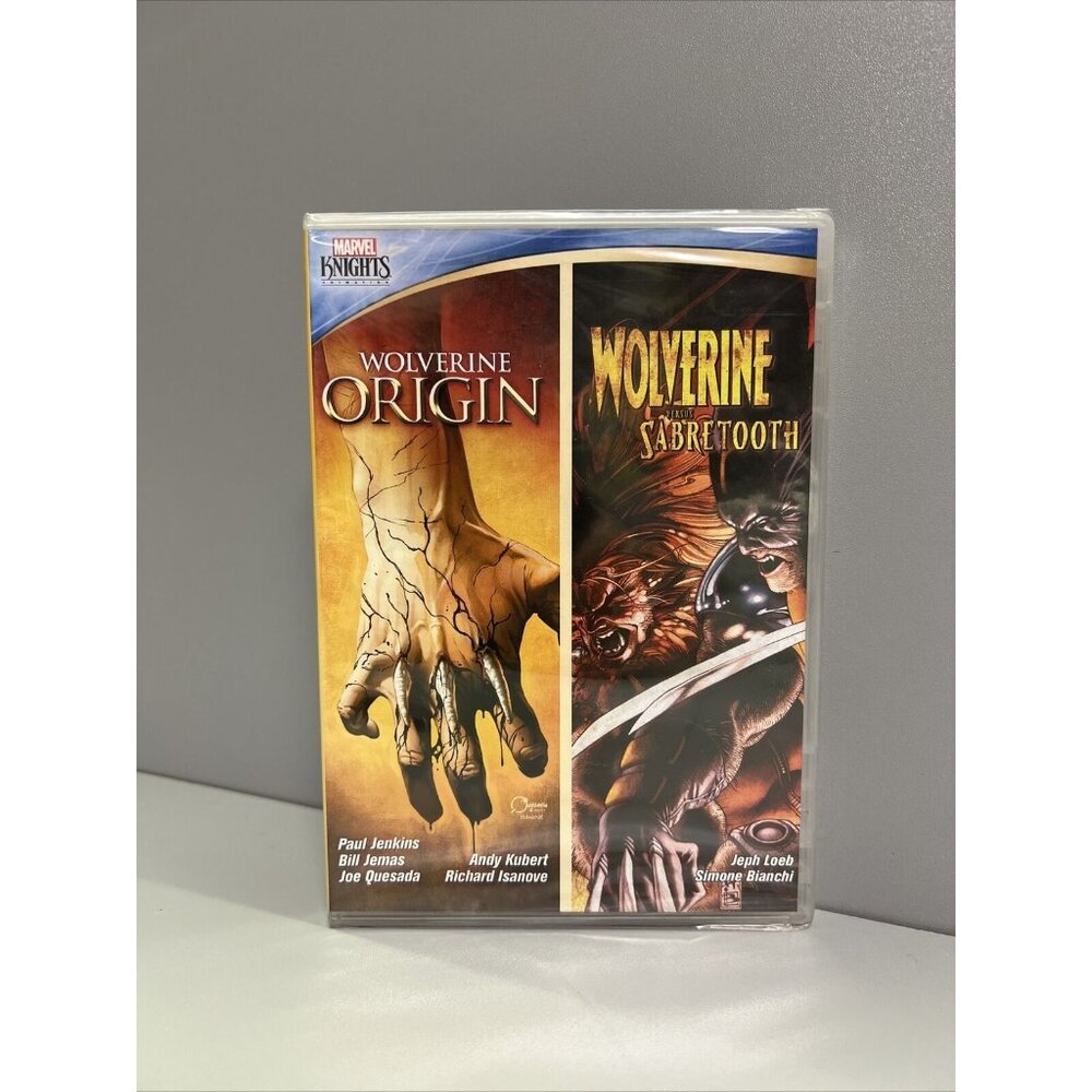 New Wolverine Origin AND Wolverine Sabretooth DVD Marvel Knights Double Feature